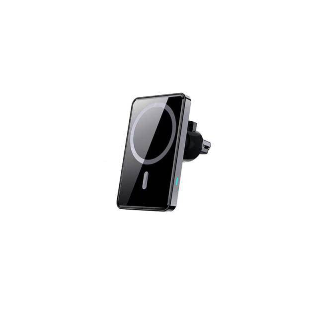 15W Fast Wireless Magnetic Strong Suction Charger Car Holder Air Vent Bracket For iPhone