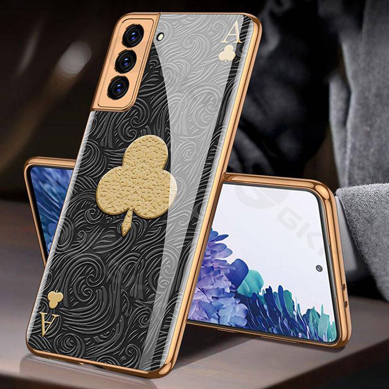 2022 Fashion Plating Pattern Case For Samsung S21 Series