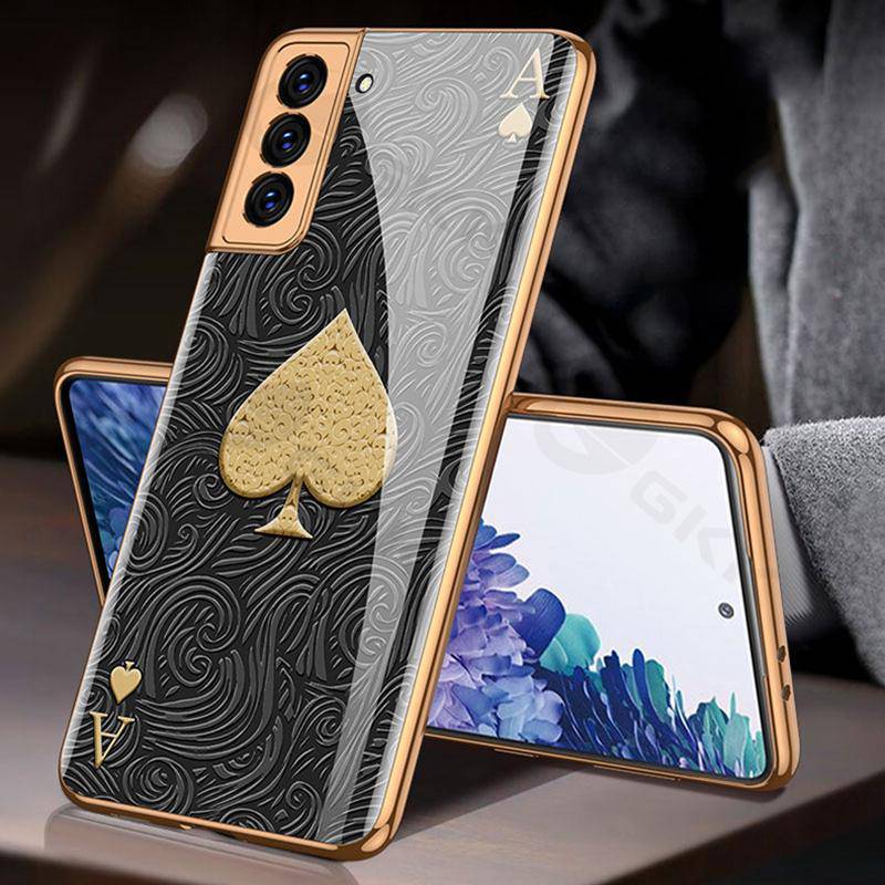 2022 Fashion Plating Pattern Case For Samsung S21 Series