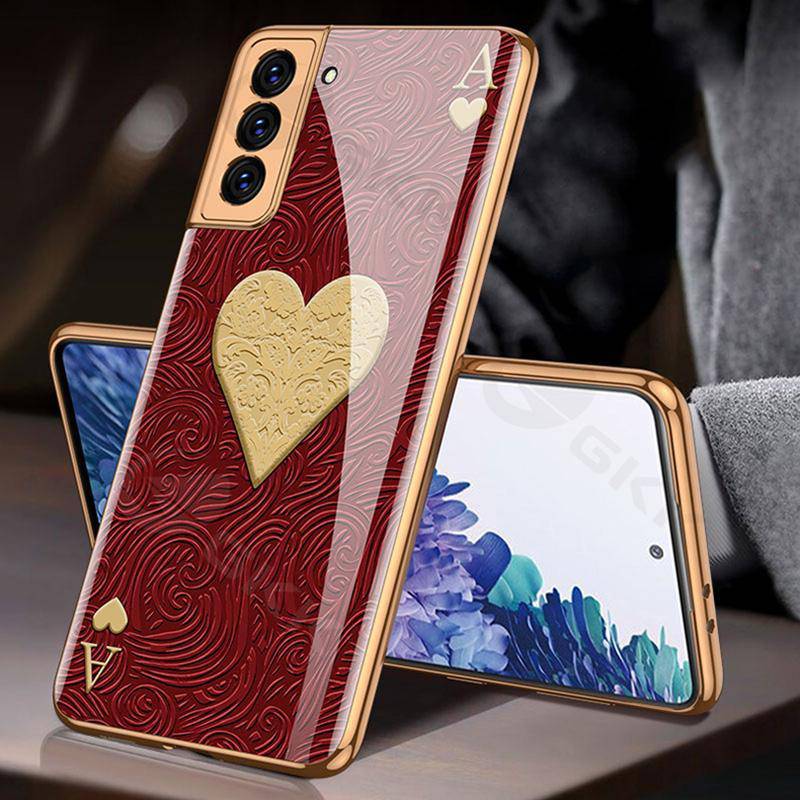 2022 Fashion Plating Pattern Case For Samsung S21 Series