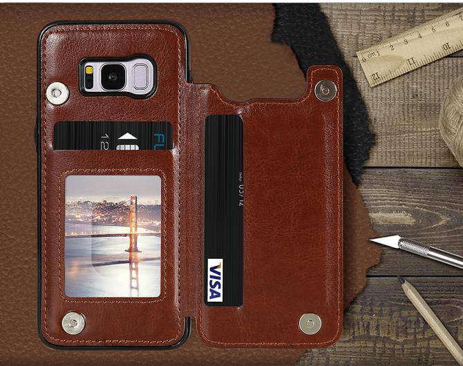 2022 Luxury 4 IN 1  Leather Case For SAMSUNG A Series