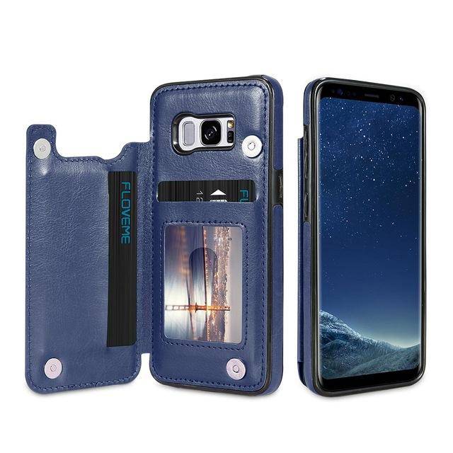 2022 Luxury  4 IN 1 Leather Case For SAMSUNG