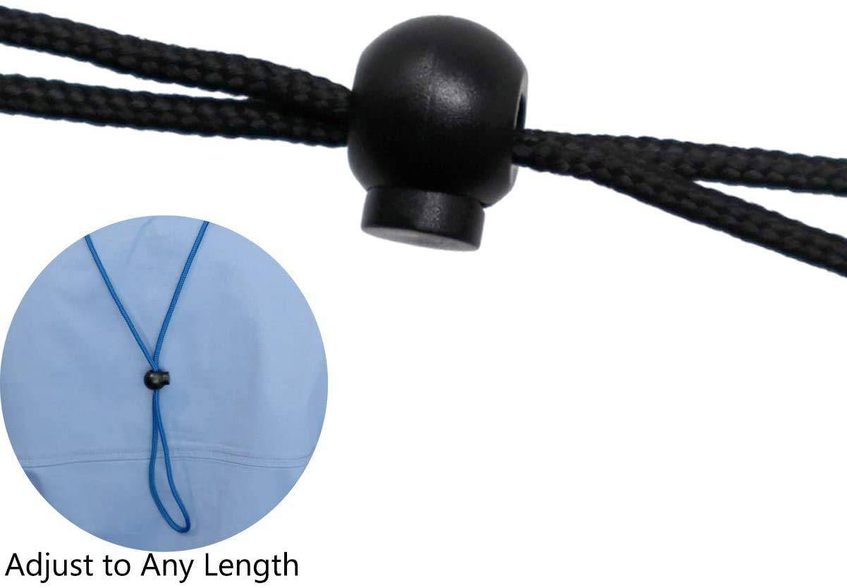 2/5 Pack Adjustable Length Face Shield Lanyard