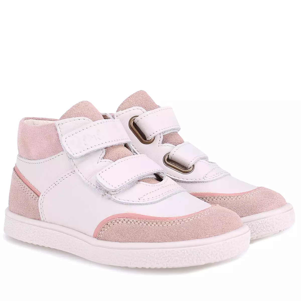 (2754D-1) Emel velcro shoes - pink