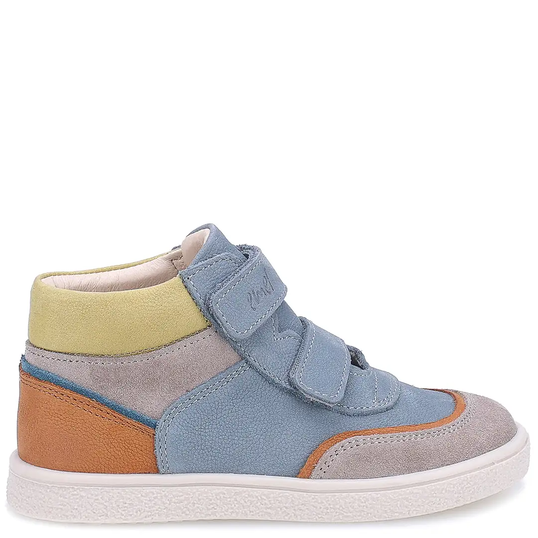 (2754D-5) Emel velcro shoes - multicolor