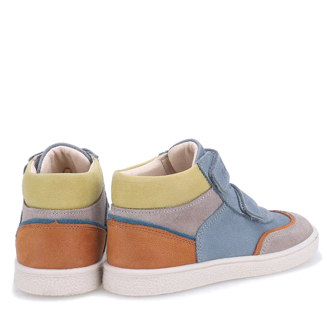 (2754D-5) Emel velcro shoes - multicolor