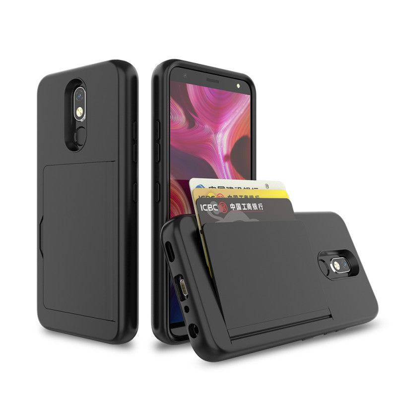 Armor Protective Card Holder Case for LG