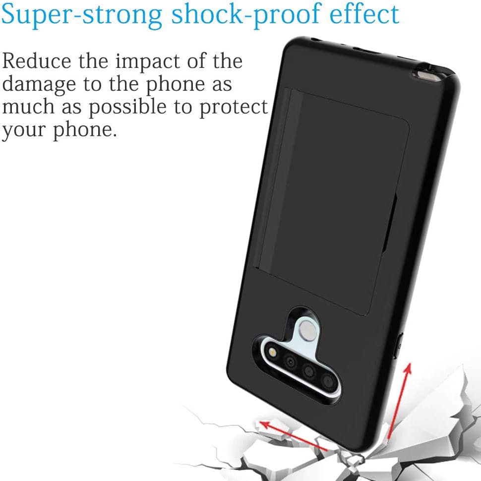 Armor Protective Card Holder Case for LG