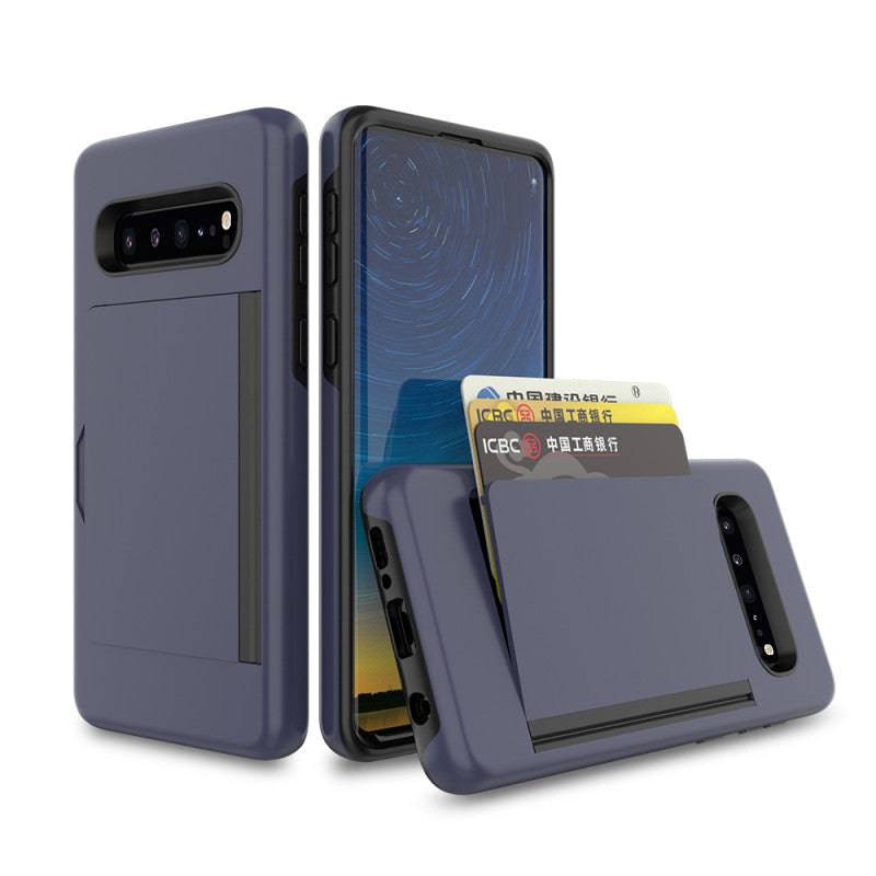 Armor Protective Card Holder Case for Samsung S10(5G)