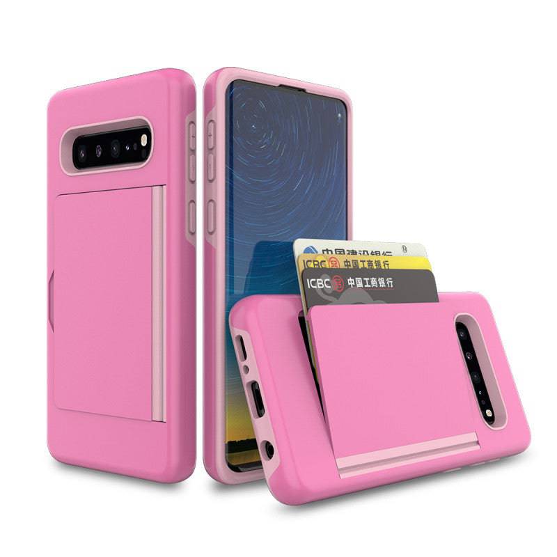 Armor Protective Card Holder Case for Samsung S10(5G)