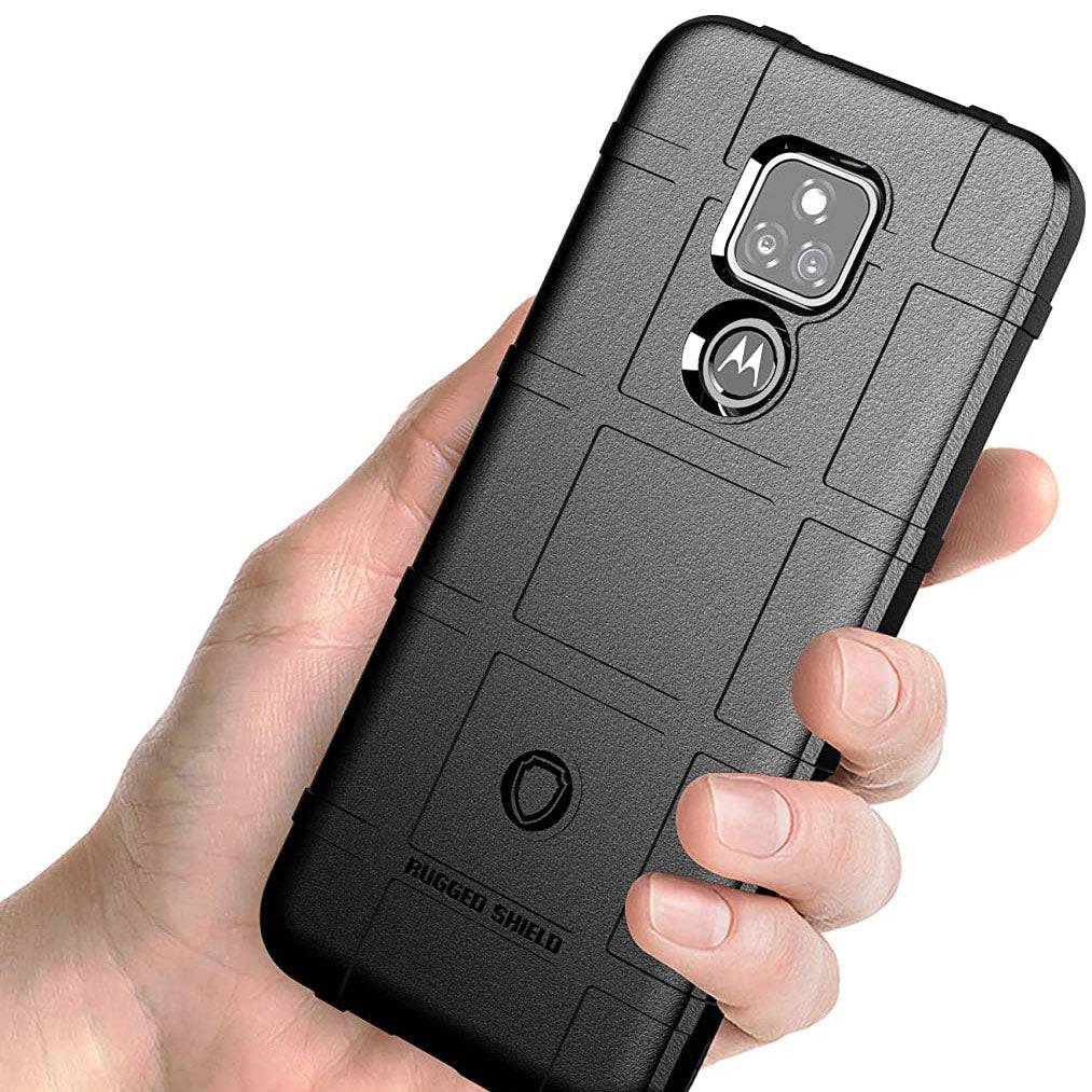 Armor Tactical Protective Case For Moto G play(2021) With Screen Protector