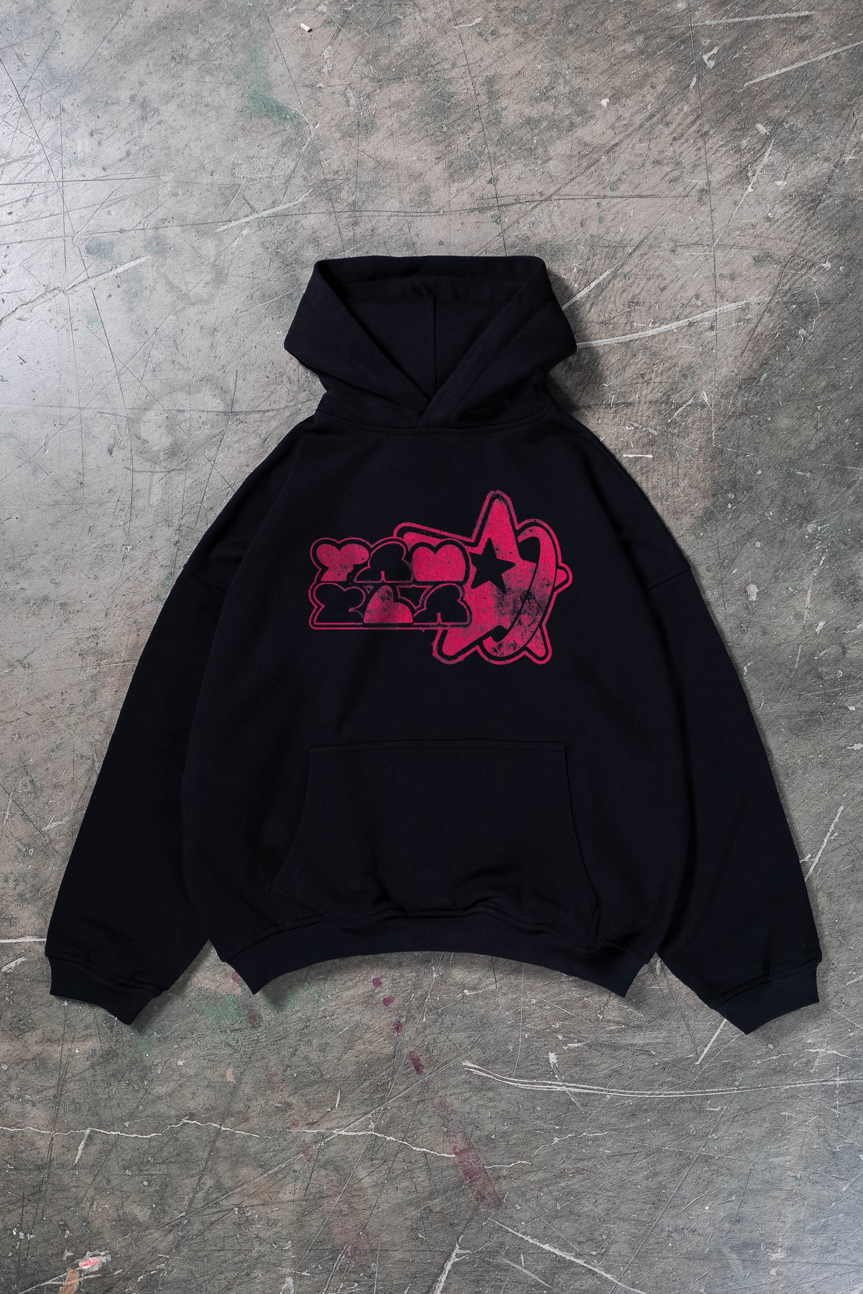 ATOMIC BLACK HOODIE