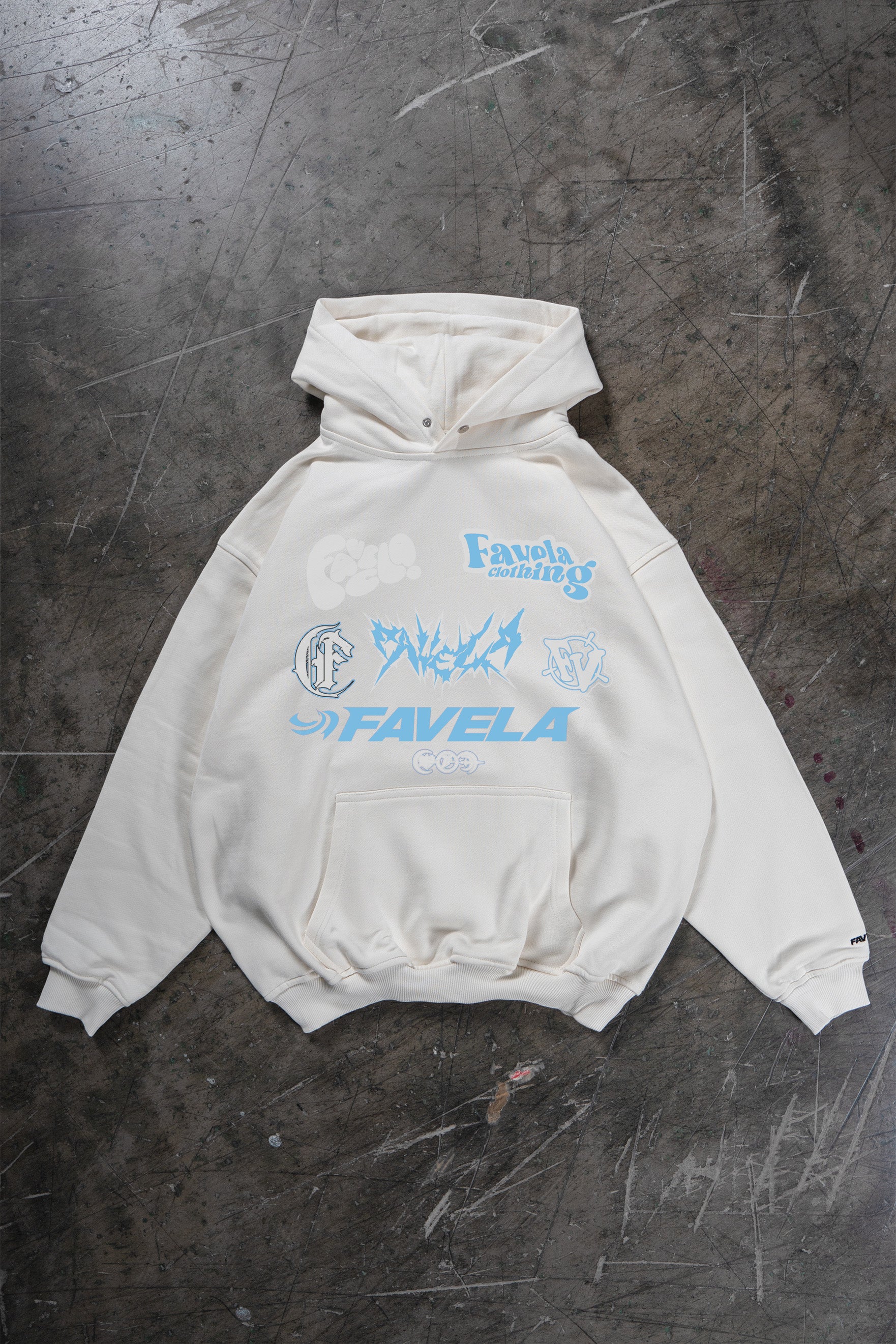 BEST OF 23 VANILLA/OFF WHITE HOODIE