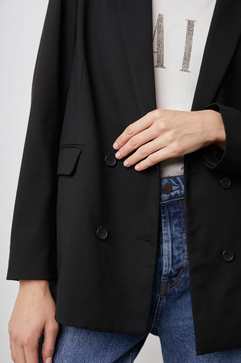 Black Twill Jac Blazer