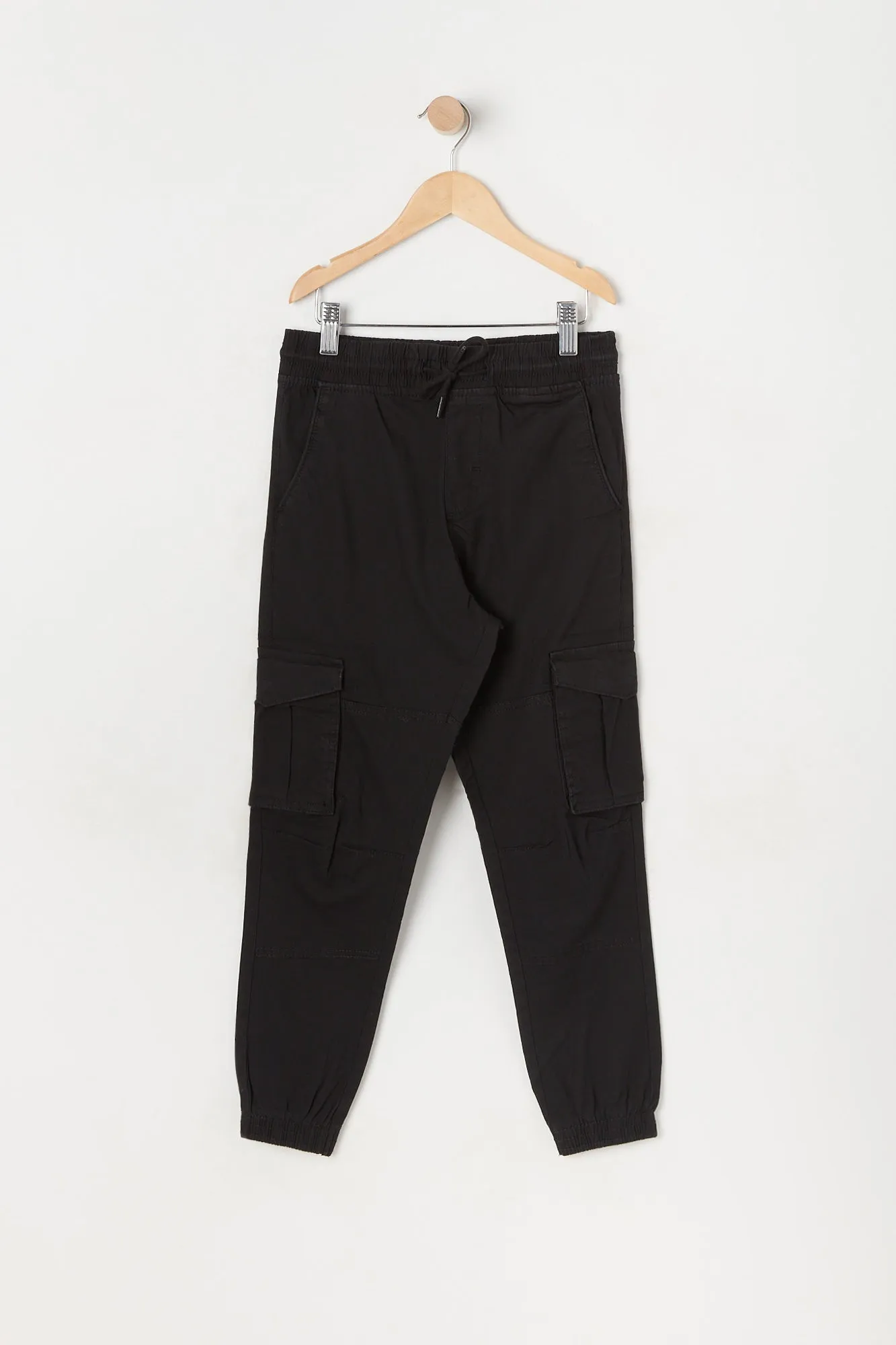 Boys Poplin Cargo Jogger