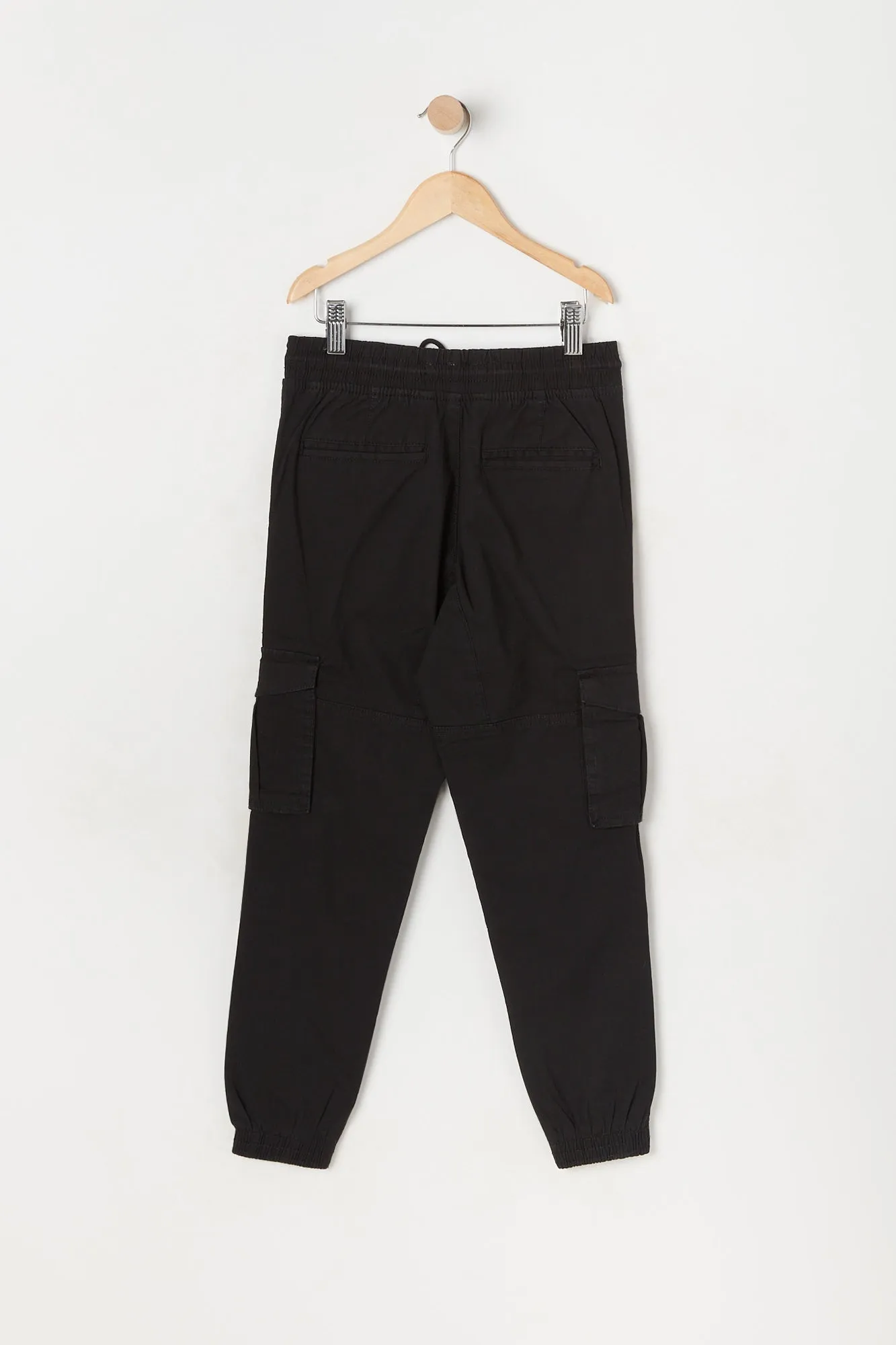 Boys Poplin Cargo Jogger