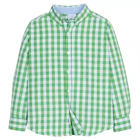 Button Down Shirt - Green Hills Check