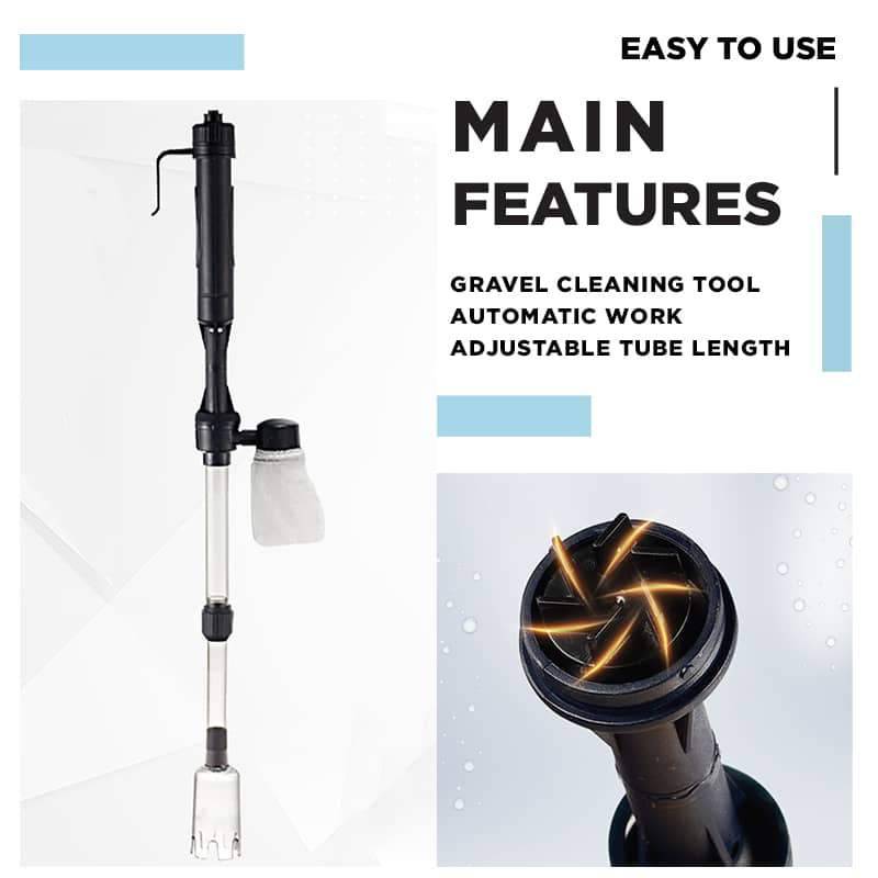 (Buy 2 Get Free Shipping)Electric Aquarium Gravel Cleaner