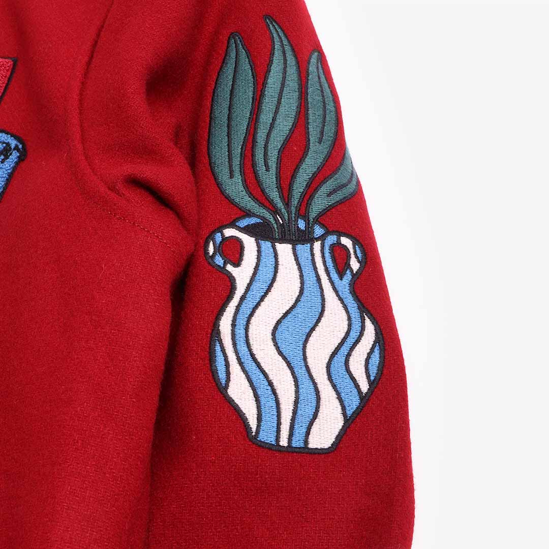 By Parra Run Sit & Bike Varsity Jacket