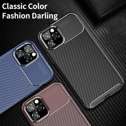 Carbon Fiber TPU Ultra Slim Fibre Case For iPhone