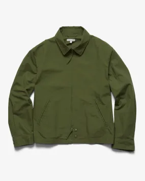 CLAIGTON JACKET OLIVE COTTON RIPSTOP