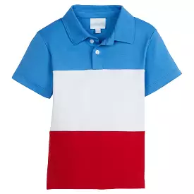 Color Block Short Sleeve Polo - Regatta