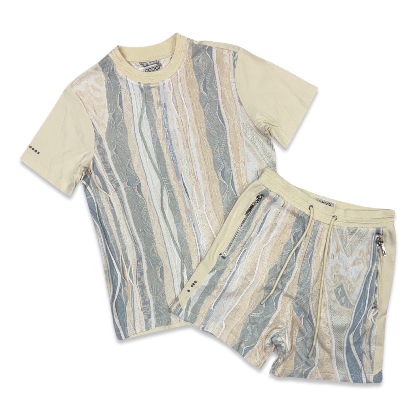 Coogi Ivory Short Set