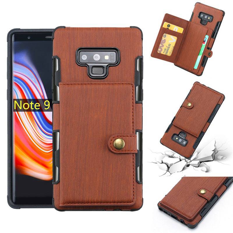 Copper Button Protective Case For Samsung Note 9