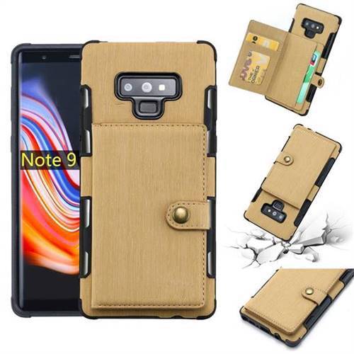 Copper Button Protective Case For Samsung Note 9