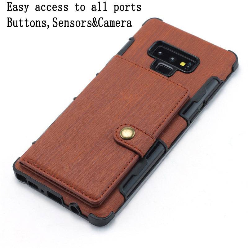 Copper Button Protective Case For Samsung Note 9