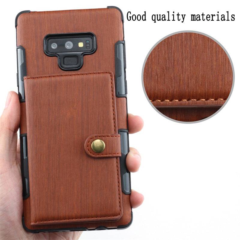 Copper Button Protective Case For Samsung Note 9