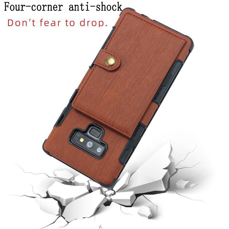 Copper Button Protective Case For Samsung Note 9