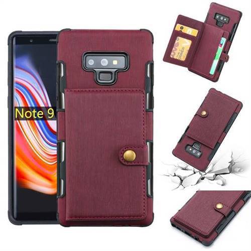 Copper Button Protective Case For Samsung Note 9