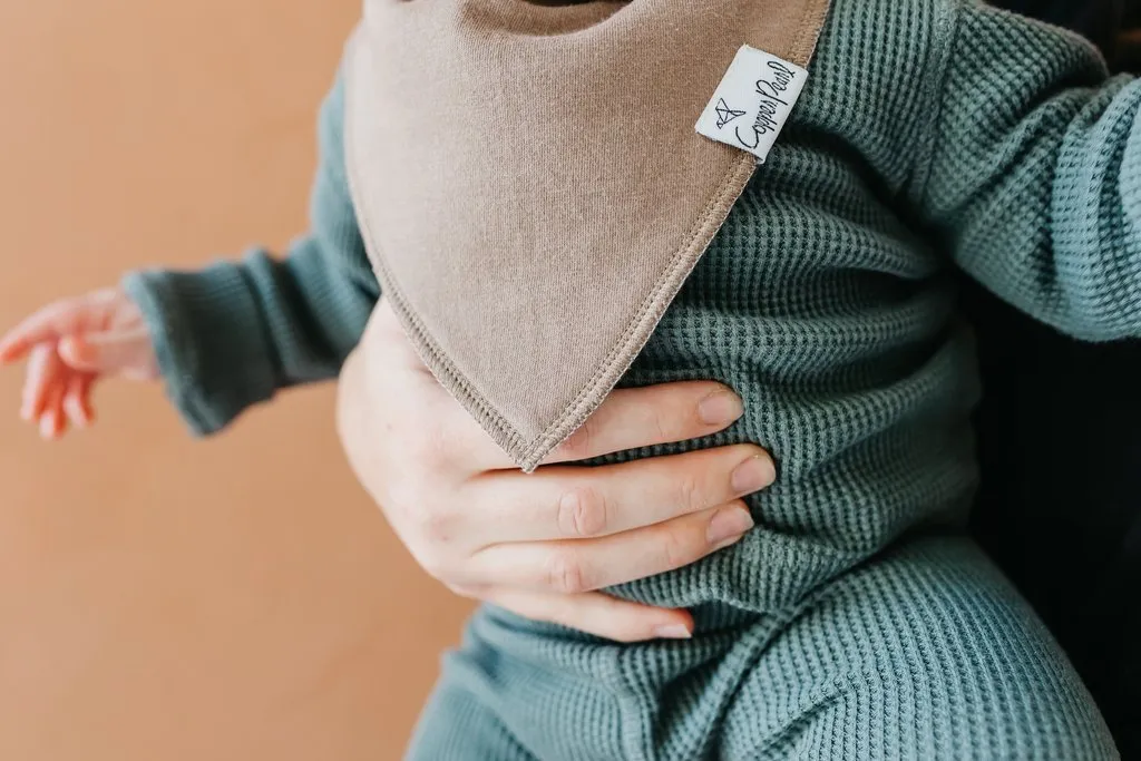 COPPER PEARL BANDANA BIB  |  DUNE