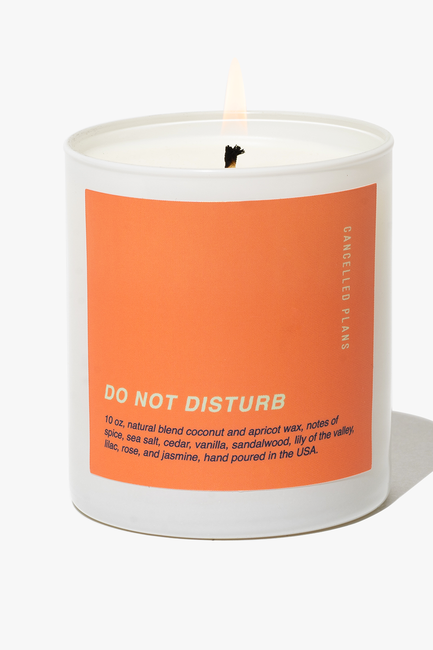 Do Not Disturb Candle