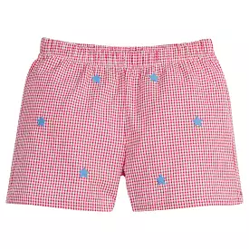 Embroidered Basic Short - Stars