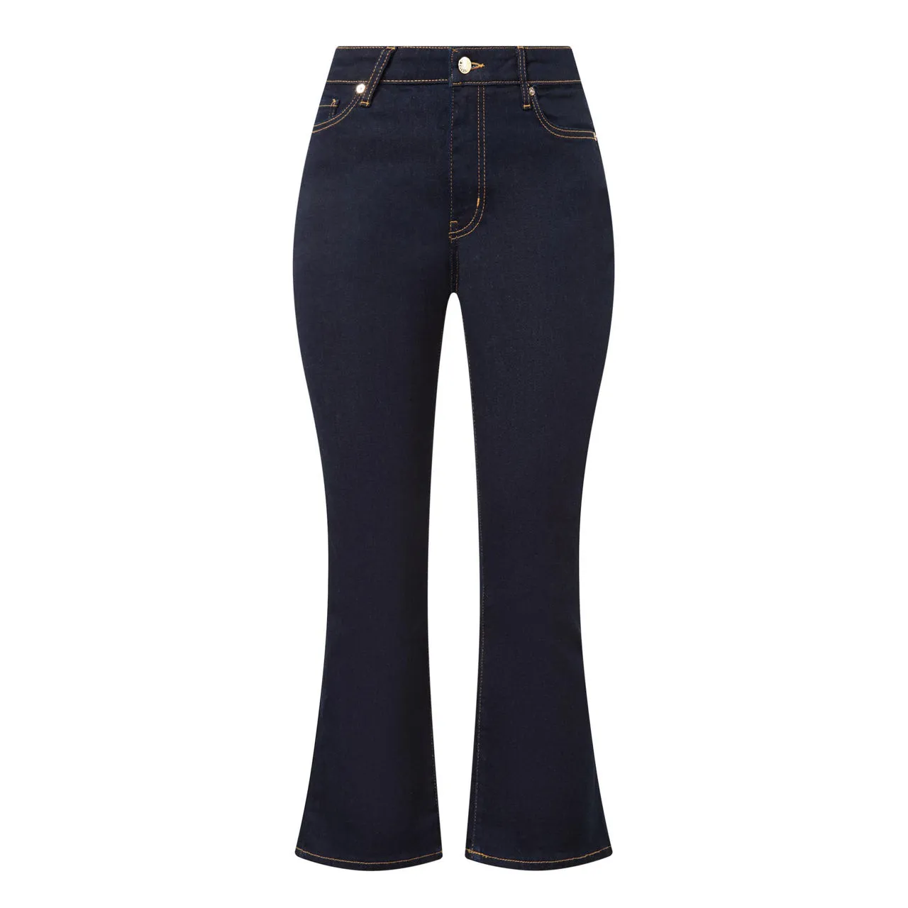 FRAME Le Crop Mini Bootcut Jeans - Dark Blue