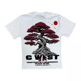 G West Maroon Roots Tee