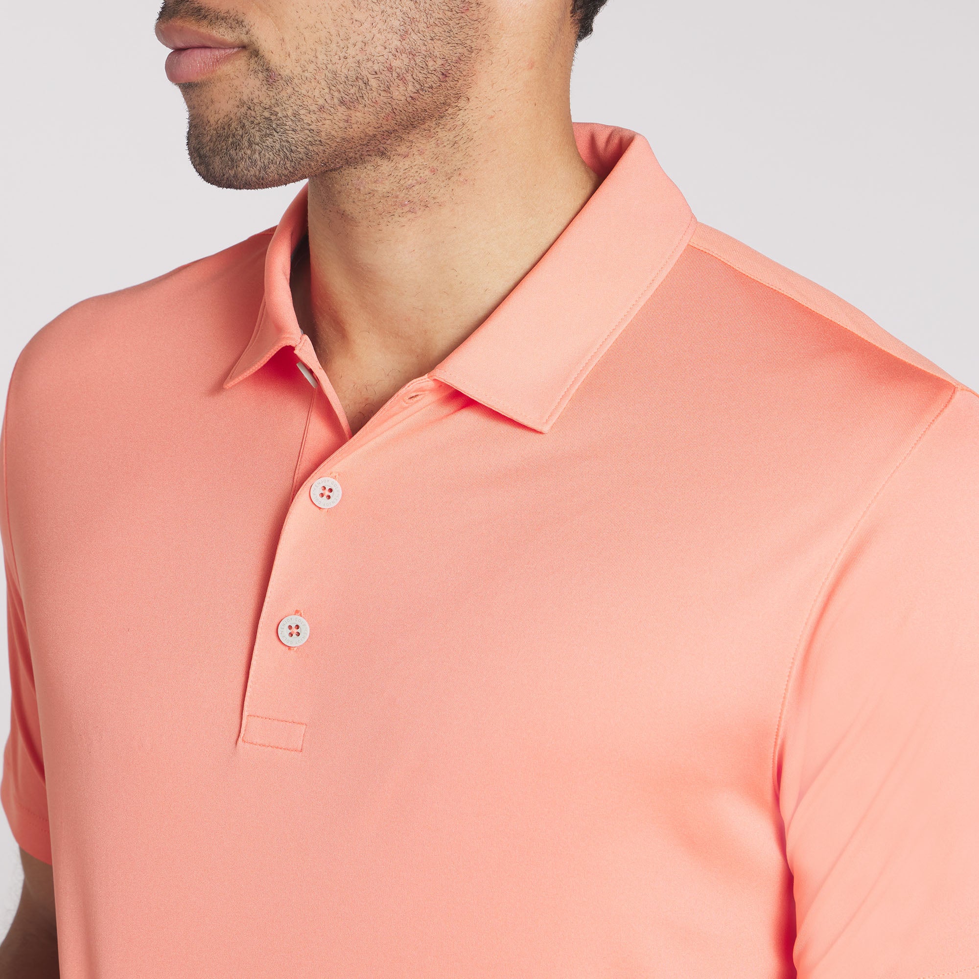 Gamer Golf Polo | Melon Punch