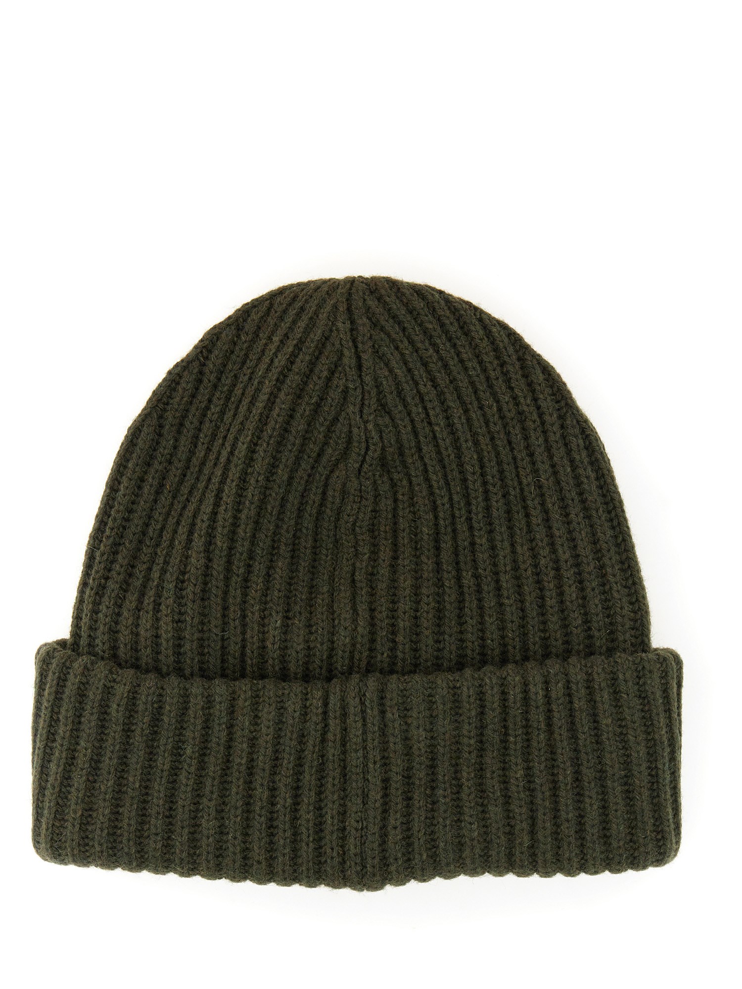 GANNI    BEANIE HAT WITH LOGO