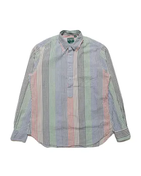 Gitman Vintage Bros. Multi-Striped Seersucker Popover Shirt