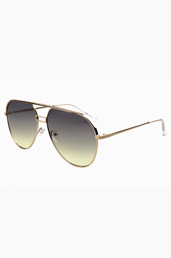 Gold Ocean Transit sunglasses