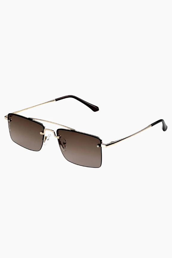 Gold Smoke Brown Oma sunglasses