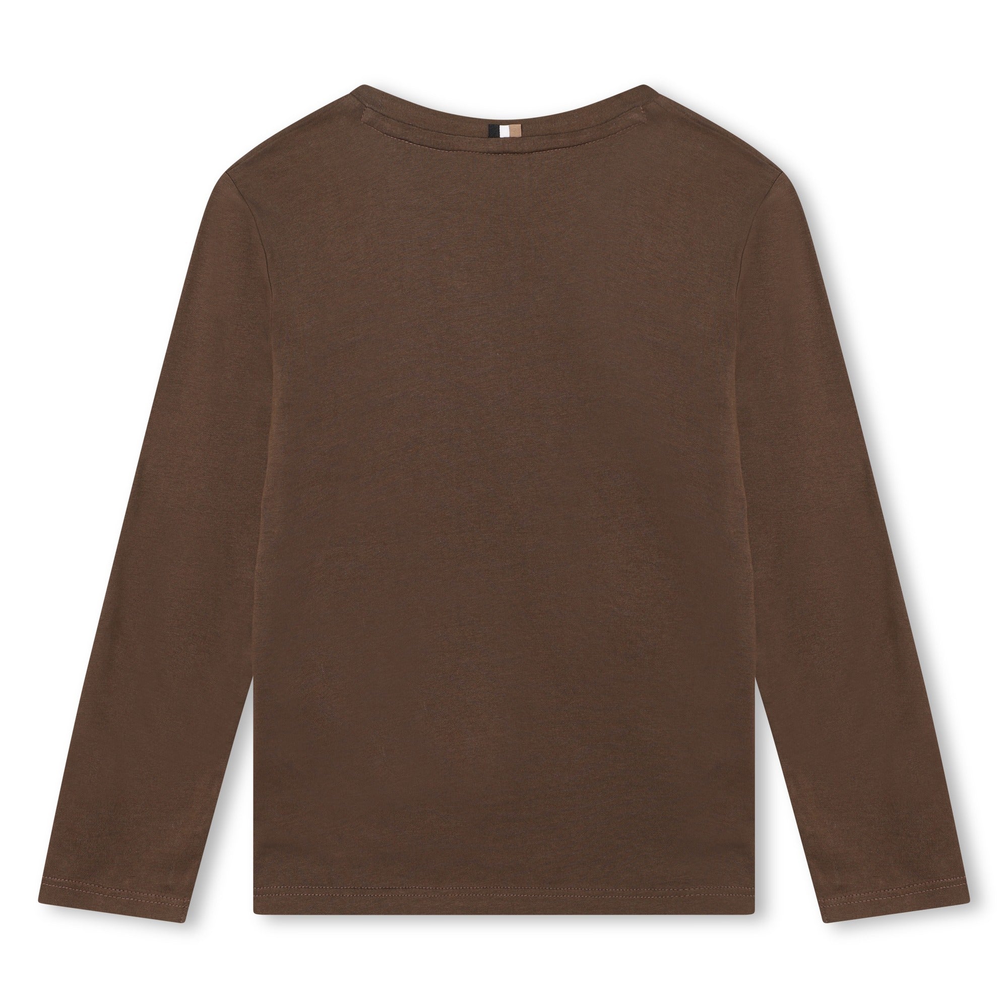 Hugo Boss Boys Brown T-Shirt_J25O73-343