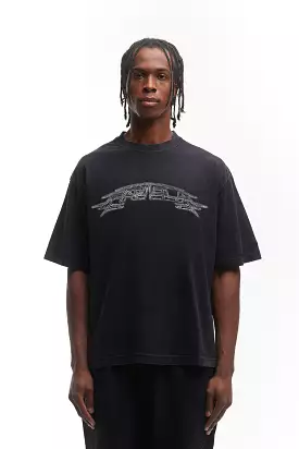 INDUSTRIAL BLACK WASHED T-SHIRT