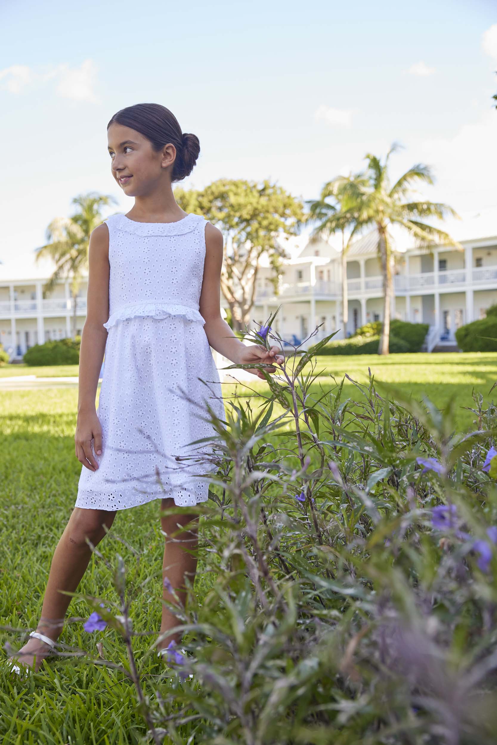 Isabel Sundress - White Eyelet