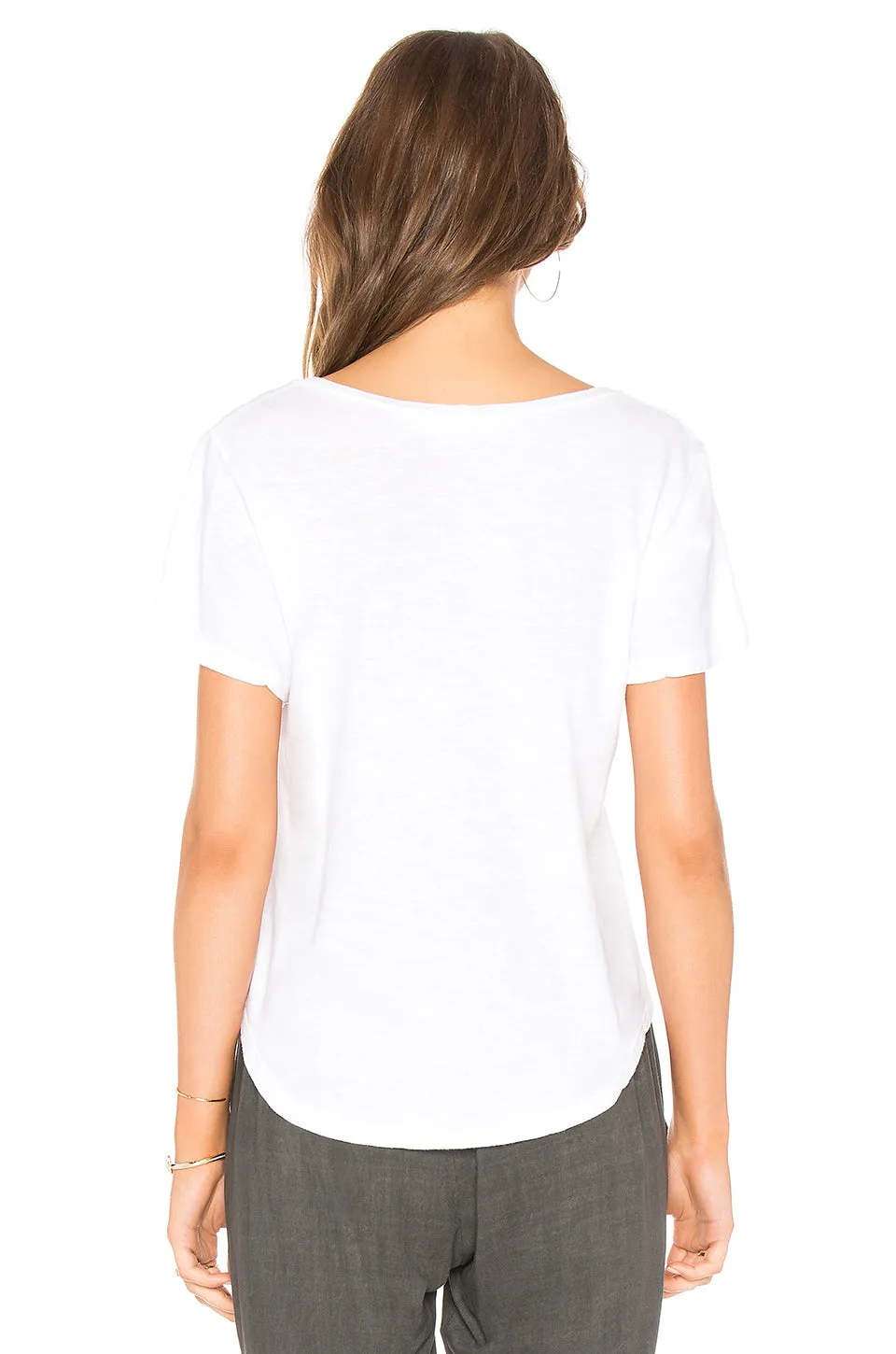 LNA Tara V Neck Tee Shirt