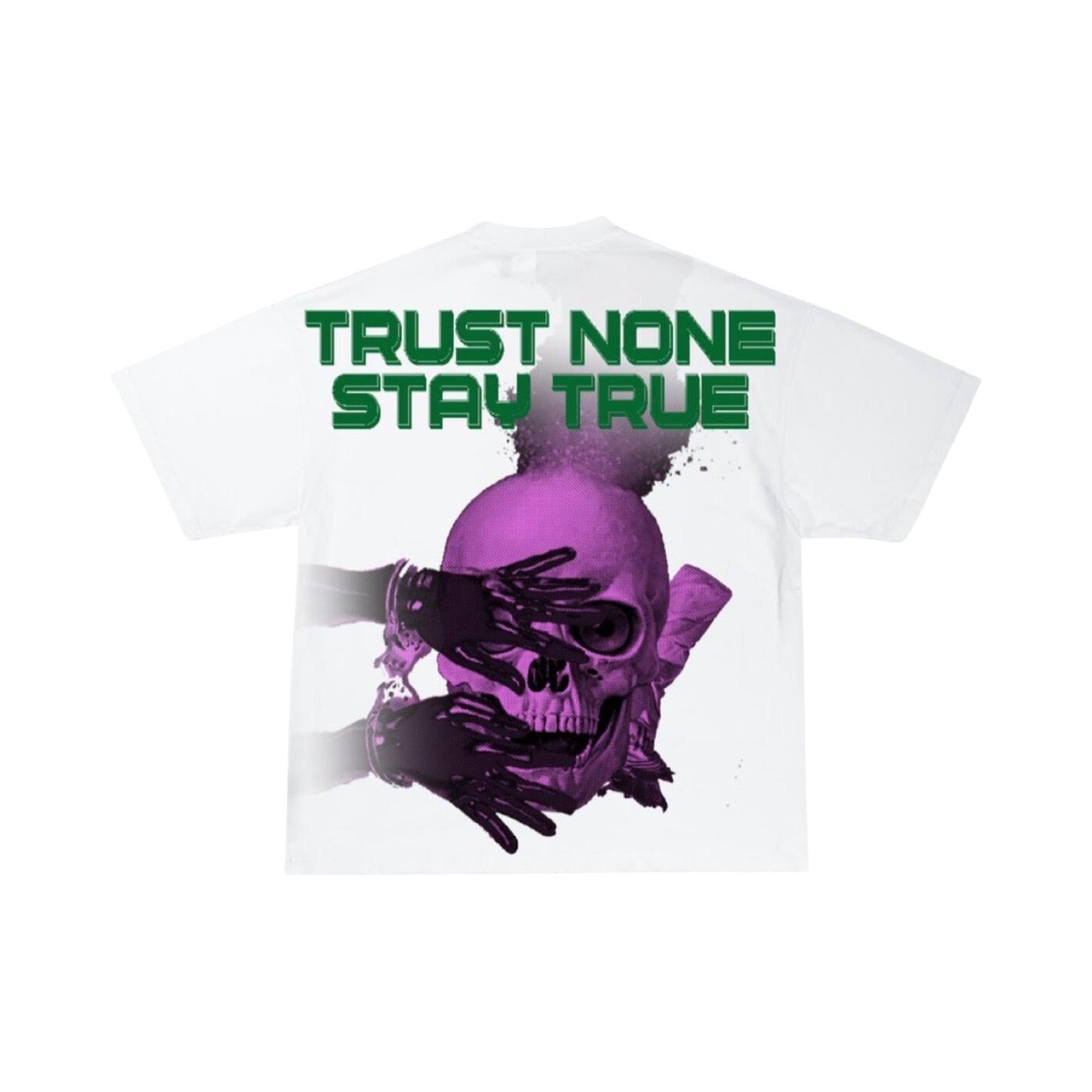 Maximo “Tust None” White Tee