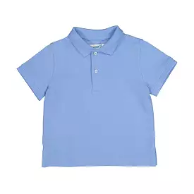 Mayoral Baby Basic Blue Short Sleeve Polo _ 102-18