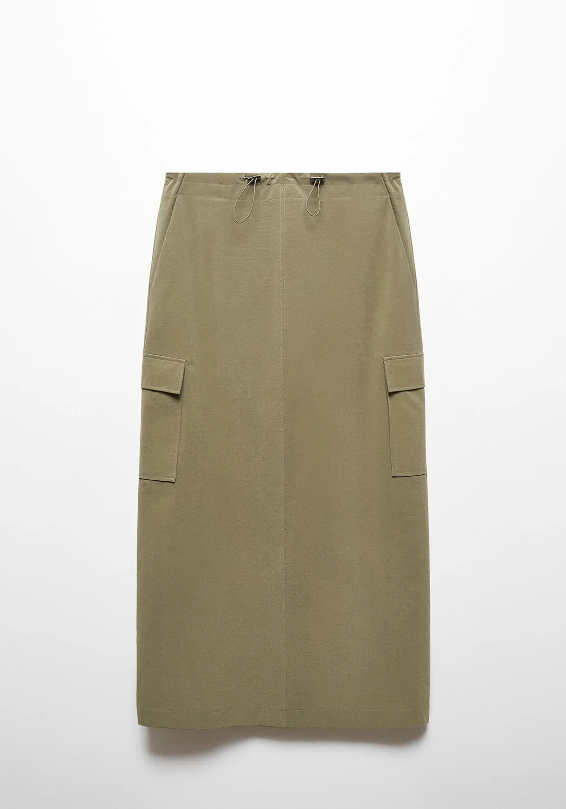 Midi skirt cargo pockets